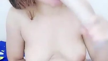 Live Monica Colmek Pakai Dua Dildo